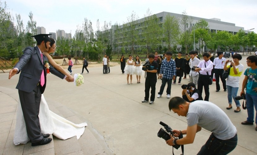 中国石油大学校园婚礼 母校婚礼