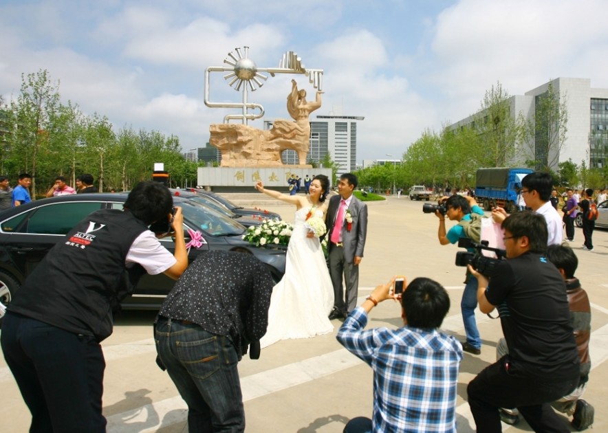 中国石油大学校园婚礼