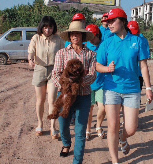 深入学习忠县拔山镇廖氏花庄种植经验