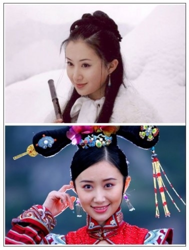 舒畅--2003年《连城诀》饰 水笙，2003年《天龙八部》饰 天山童姥，2006年《鹿鼎记》饰 建宁公主