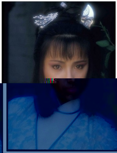 邓萃雯--1986年《倚天屠龙记》饰 周芷若，1989年《侠客行》饰 叮当